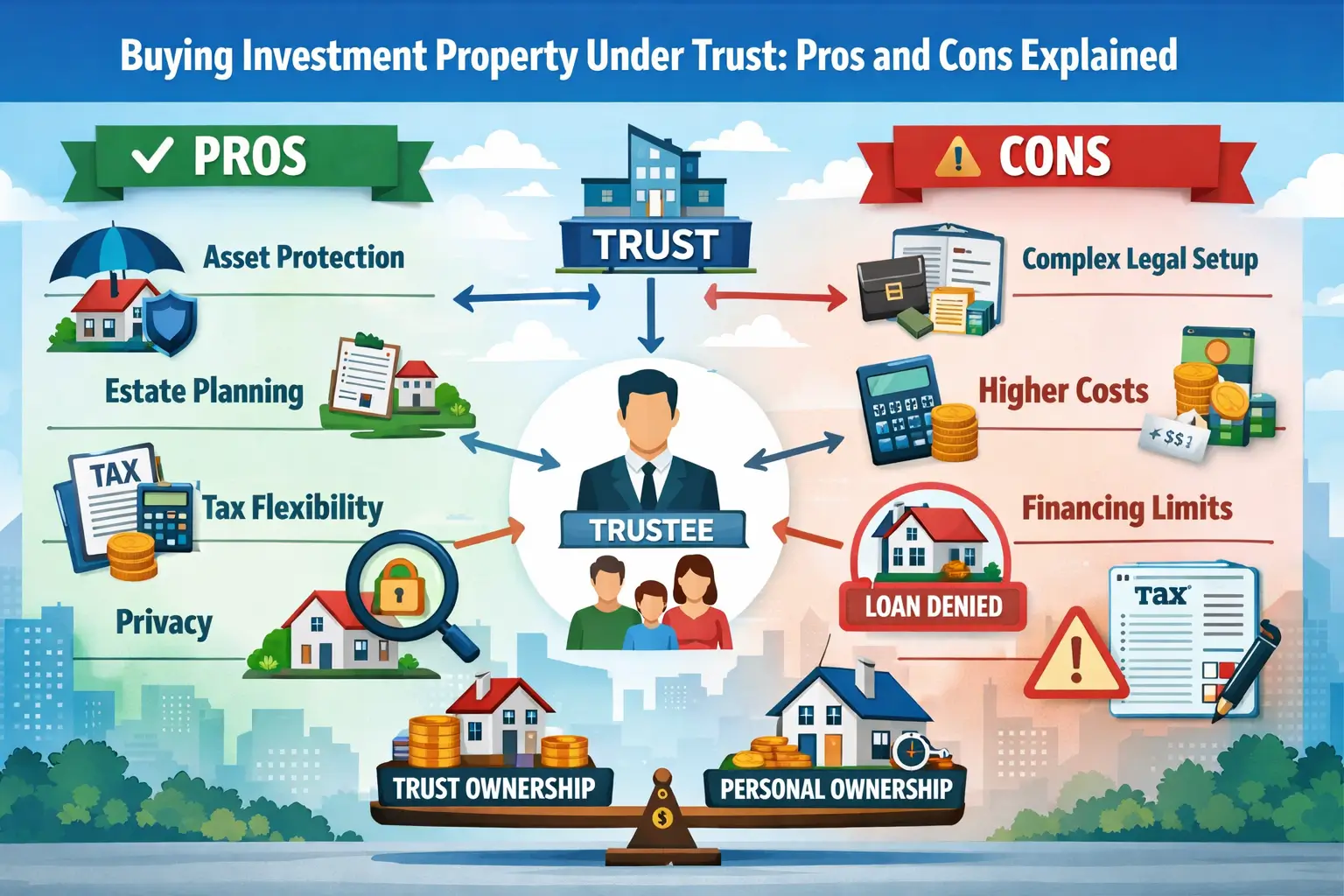 Buy Investment Property Under Trust: Pros and Cons Explained