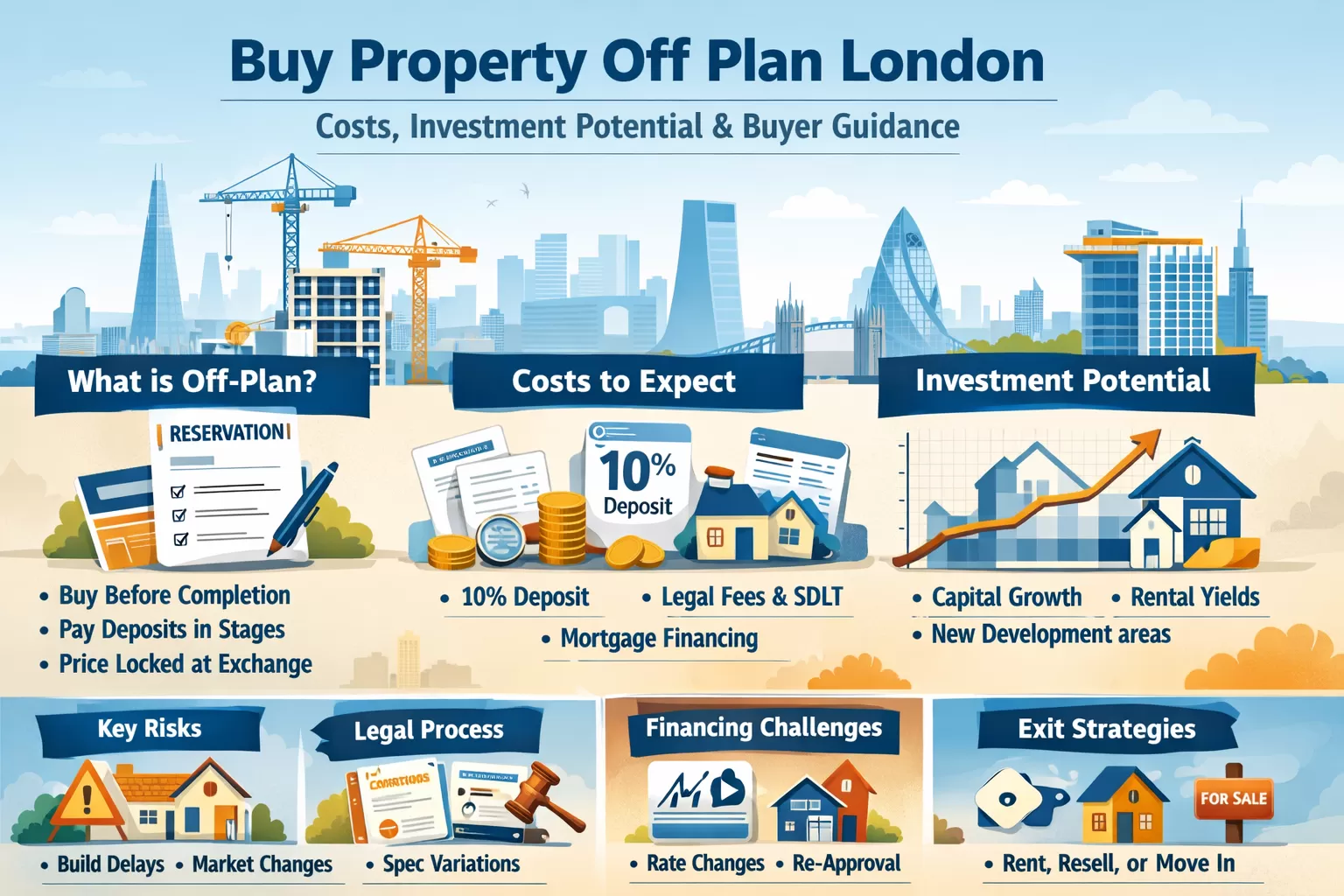 Buy Property Off Plan London: Costs, Investment Potential, and Buyer Guidance