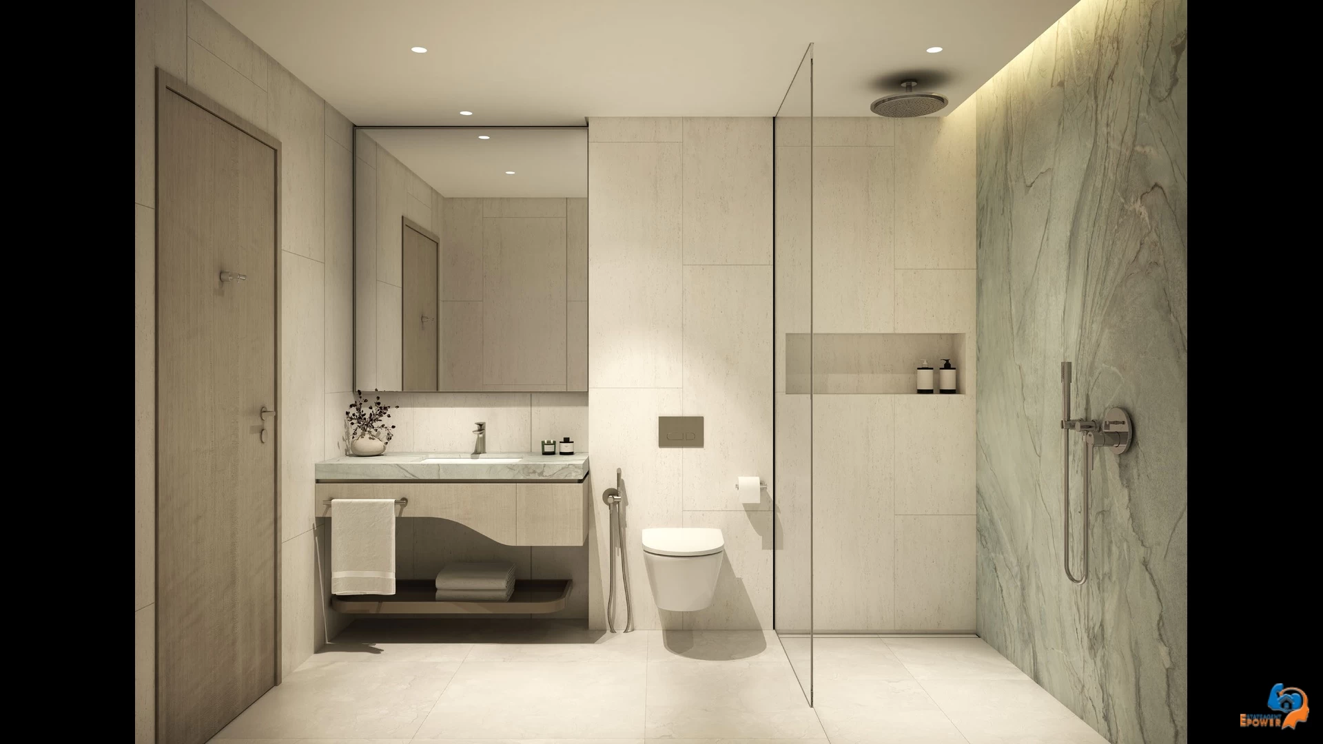 Thoughtfully Designed 2-BR plus Maid With Exceptional Space and Flow