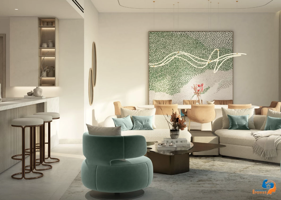 Thoughtfully Designed 2-BR plus Maid With Exceptional Space and Flow
